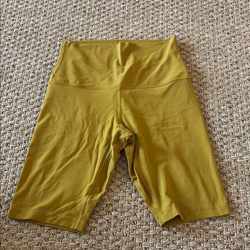 lululemon athletica Yellow Athletic Shorts